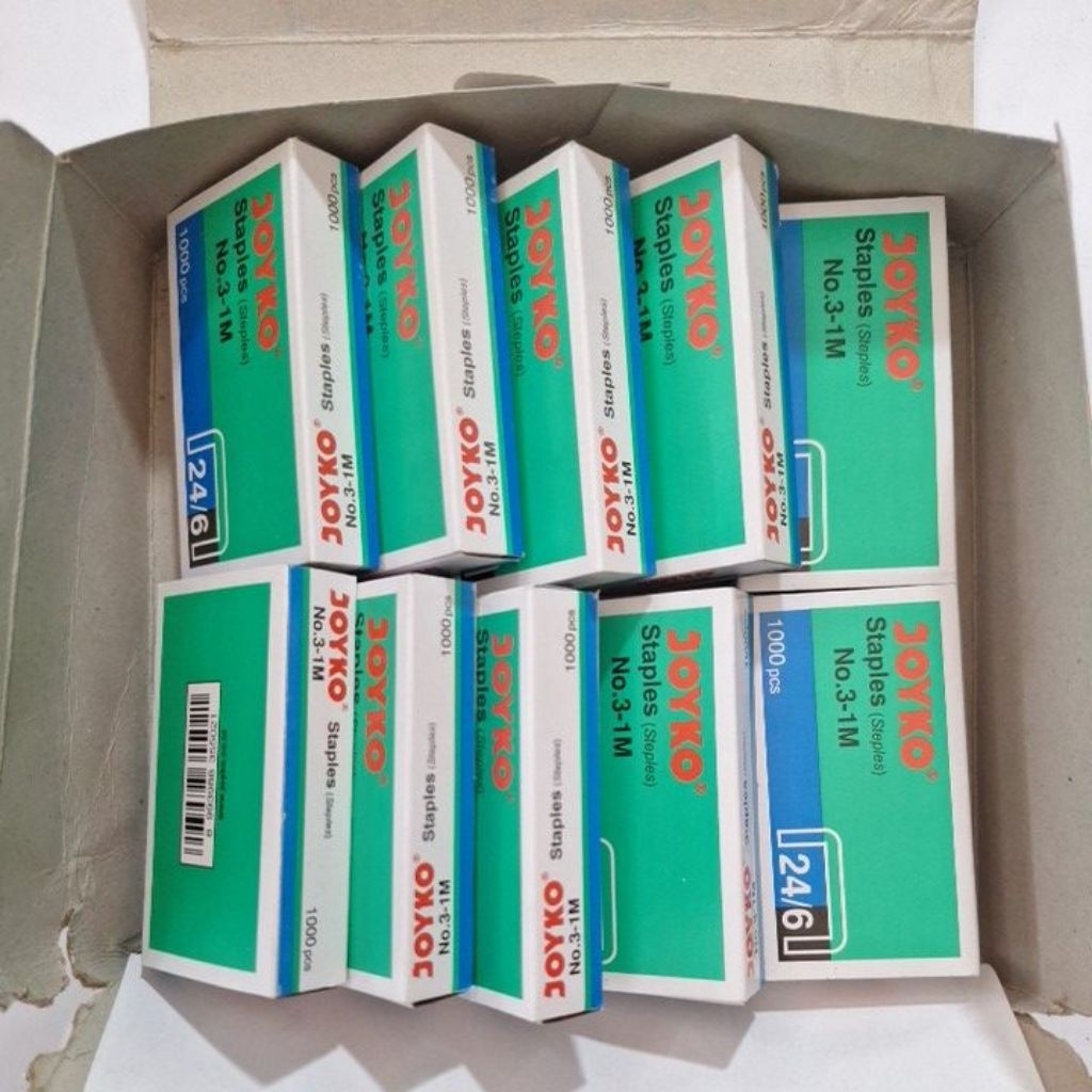

Joyko Staples No.3-1M 1000pcs