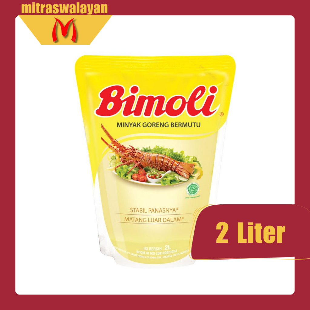 

Minyak Goreng Bimoli Kemasan Refill 2 Liter