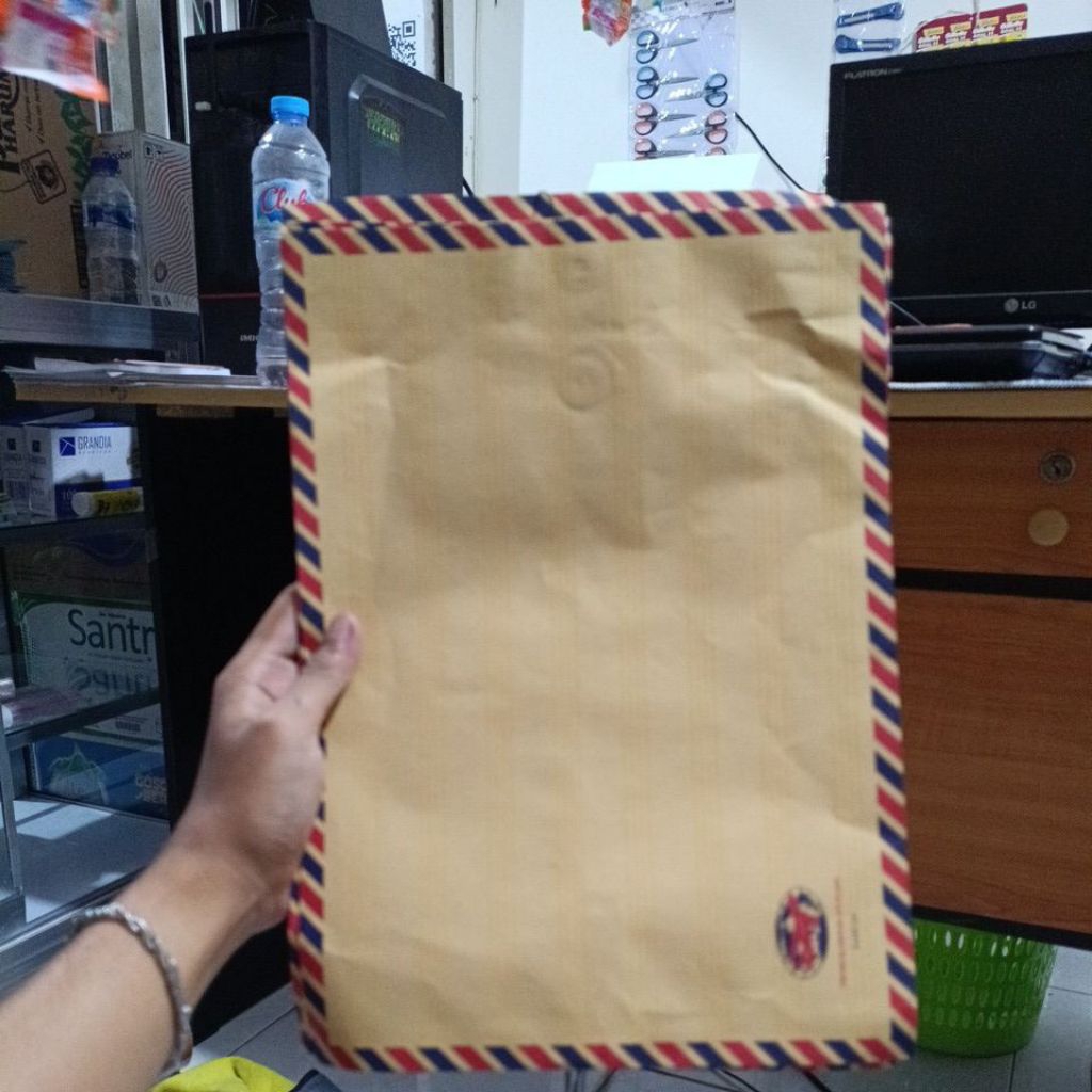 Map Amplop Coklat Folio Tali Eceran