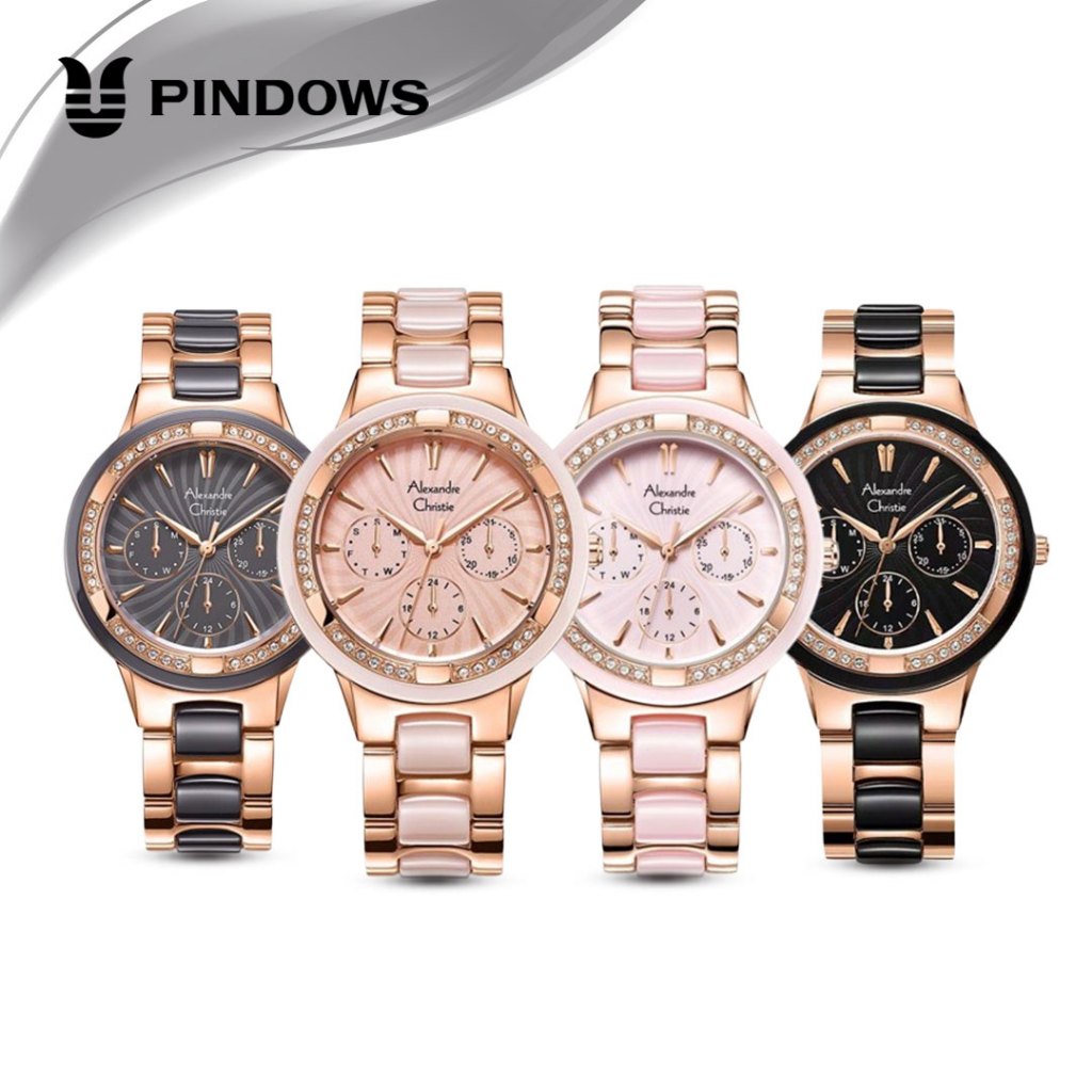 ORIGINAL Jam Tangan Wanita Alexandre Christie AC 2299 AC2299  AC 2294 AC2294 Garansi Resmi 1 Tahun A