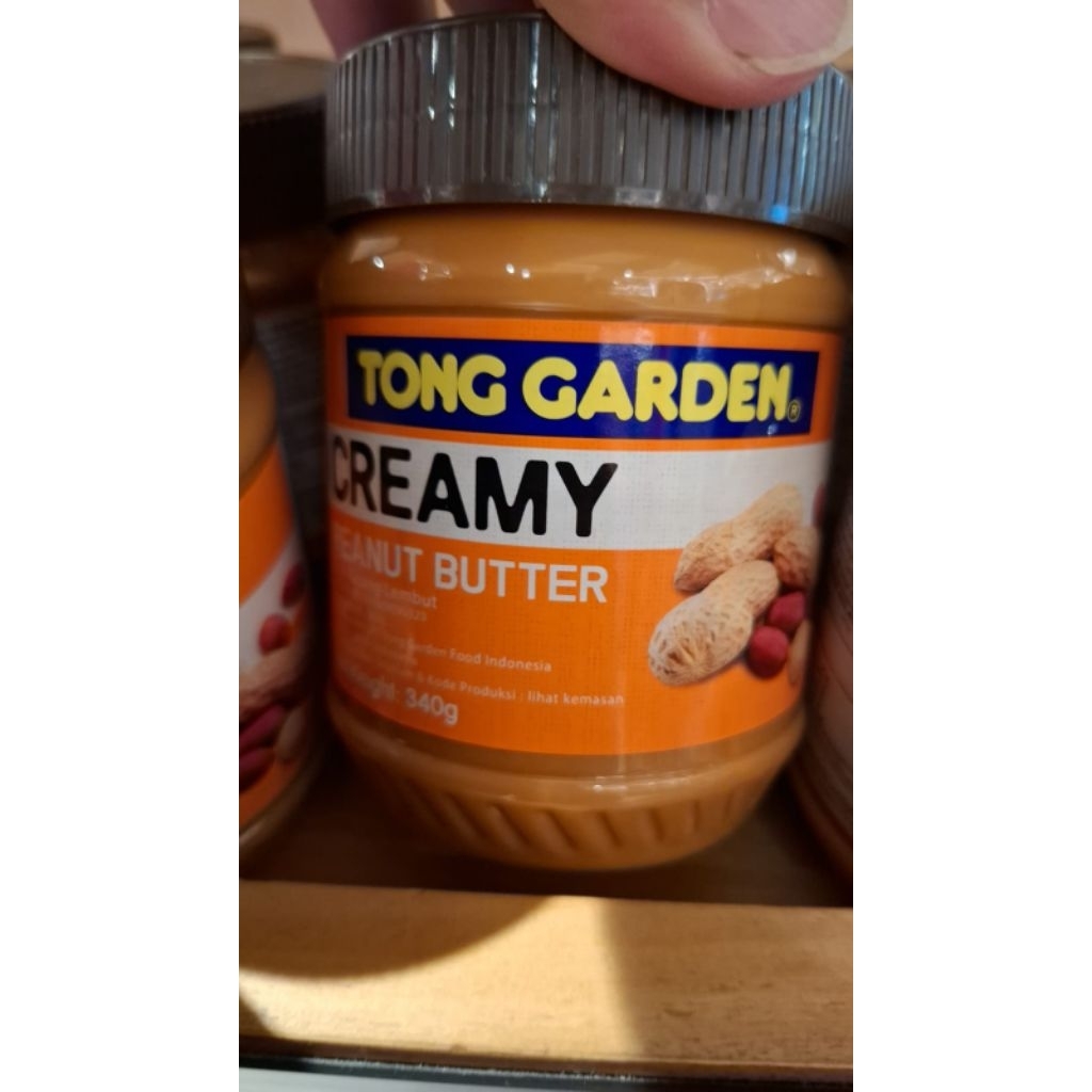 

Tong Garden Creamy / Crunchy / Crunchy Unsweetened Peanut Butter Selai Kacang 340gr