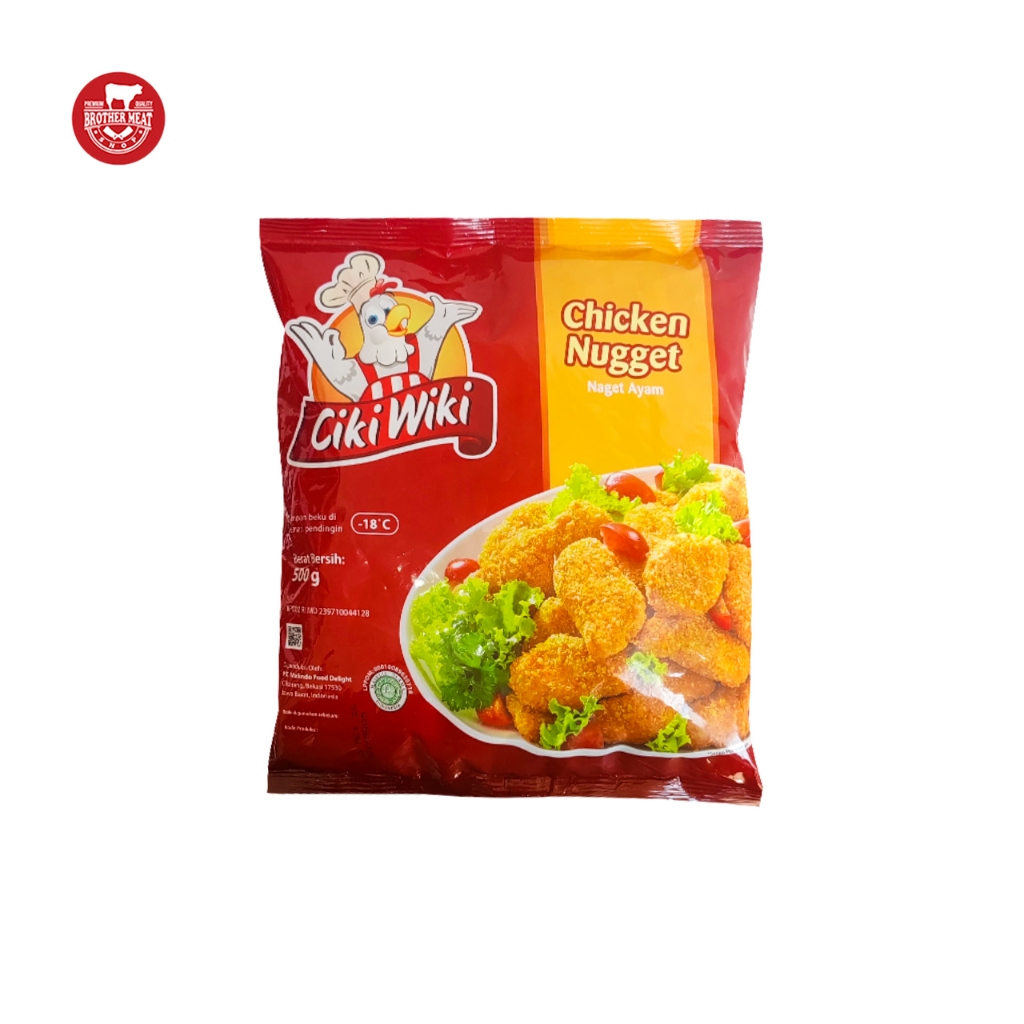 

Ciki Wiki Chicken Nugget Original / Nugget Ayam - Brothermeatshop
