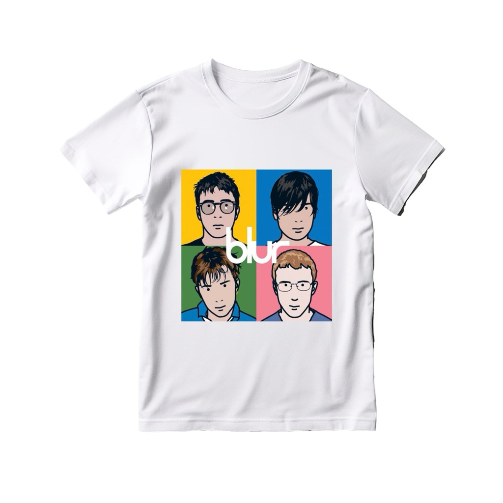 kaos blur /t-shirt blur /kaos band blur /blur 24