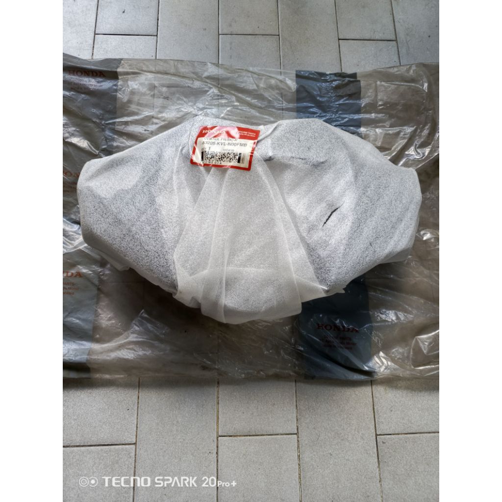 COVER BATOK DEPAN SUPRA X 125 BATMAN ORIGINAL AHM