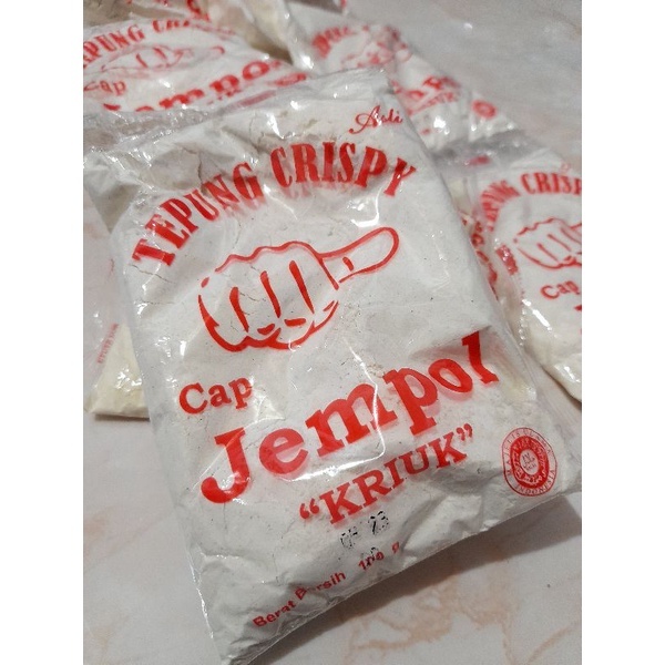 

[1 RENCENG] Tepung Crispy Cap Jempol " Kriuk " 90Gram - 10Pcs / Tepung Bumbu Krispi Berkualitas