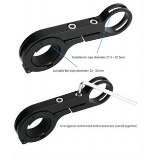 Bracket Stang Motor Aluminium Penyangga Lampu Tembak Univesal Mobil