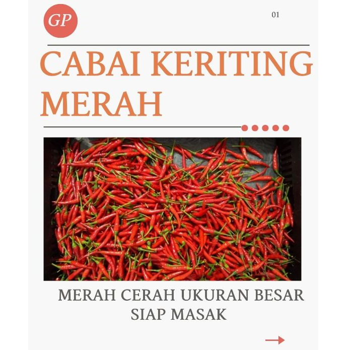 

CABAI MERAH BESAR SEGAR – DARI PETANI LOKAL TERPILIH