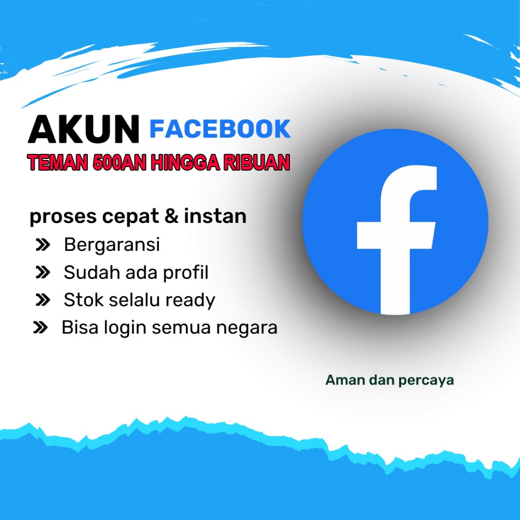 Akun Facebook Tua Teman 500an Hingga Ribuan