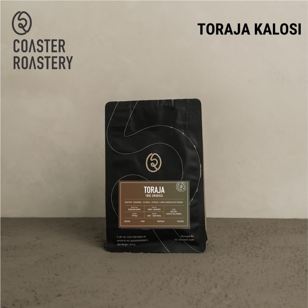 

BIJI KOPI ARABICA TORAJA KALOSI SEMI-WASHED