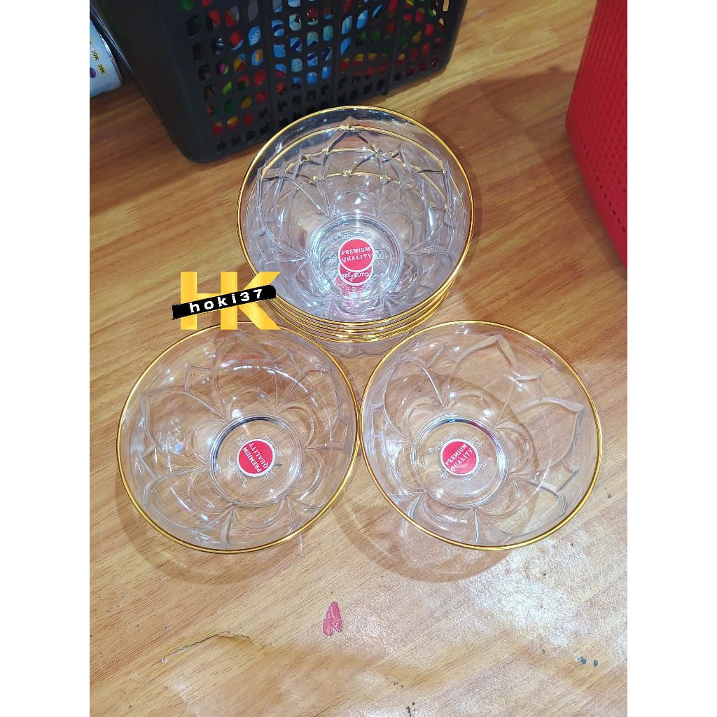 MANGKOK PLASTIK TRANSPARAN / MANGKUK BENING MIKA