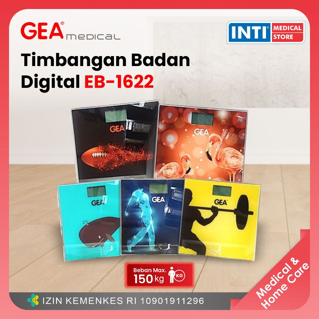 GEA Medical | Timbangan Badan Digital EB 1622 | Timbangan Digital GEA