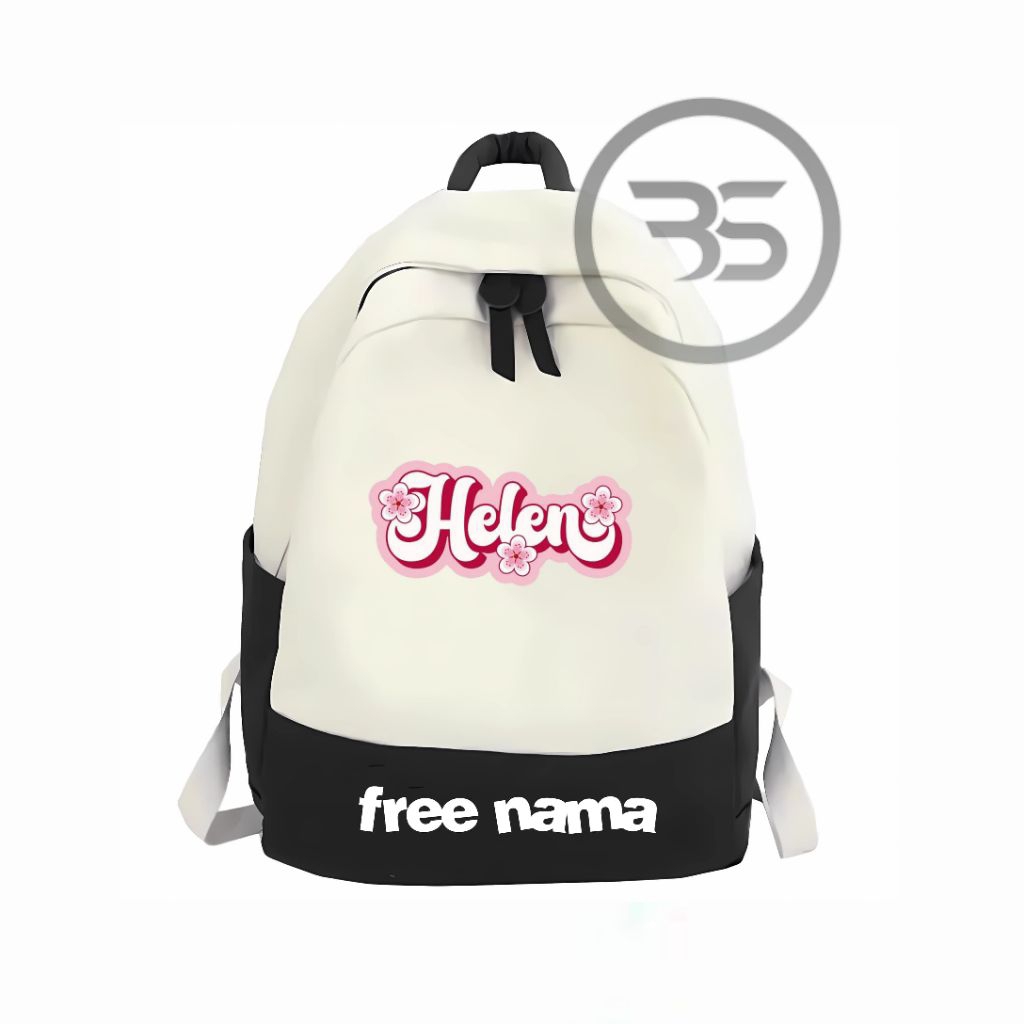 Tas Ransel Anak sekolah  SD/SMP/SMA Tas Ransel BackPack Wanita Motif  aesthetic