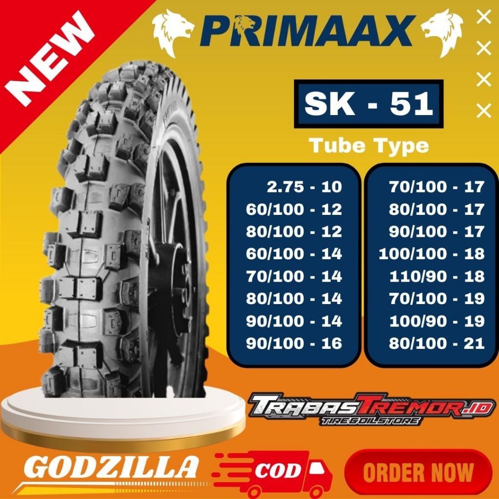 BAN PRIMAAX SK-51 RING 10 12 16 17 18 19 21BAN TRAIL/BAN CROSS