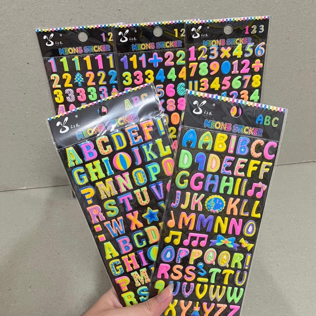 

Stiker Neon Dekorasi / Label