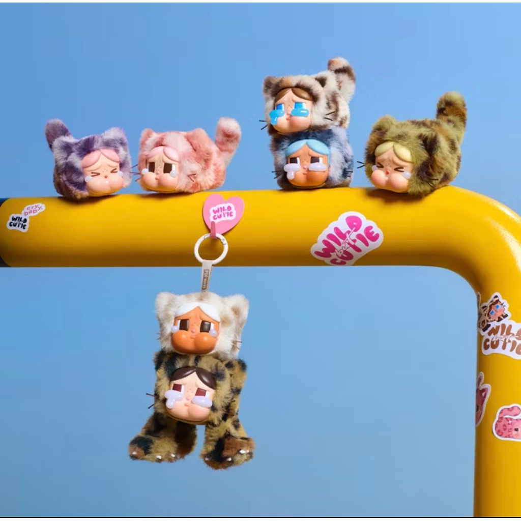 Popmart Crybaby Wild But Cutie blush