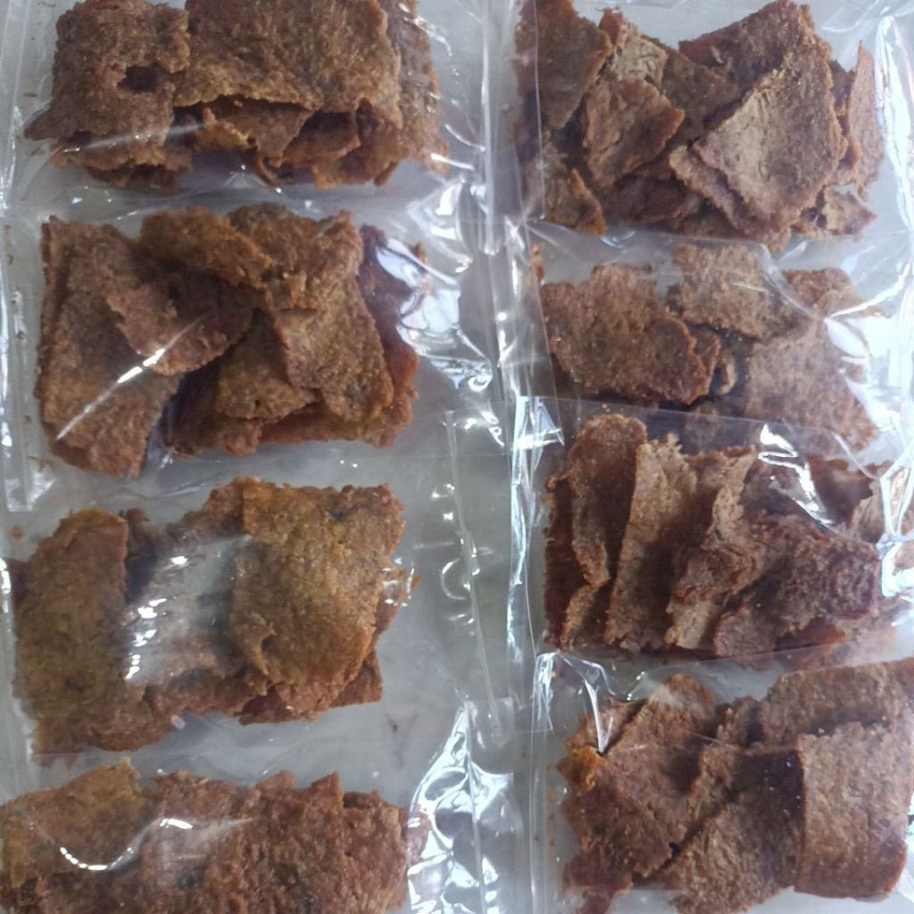 

8 Bungkus Dendeng Rinuak - Ikan Kecil Danau Maninjau - Food Kuliner khas Minang