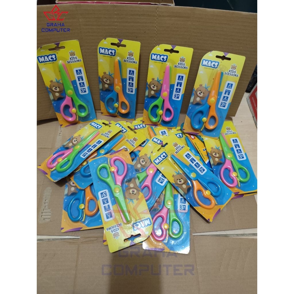 

Macs Gunting Anak-anak ujungnya tumpul