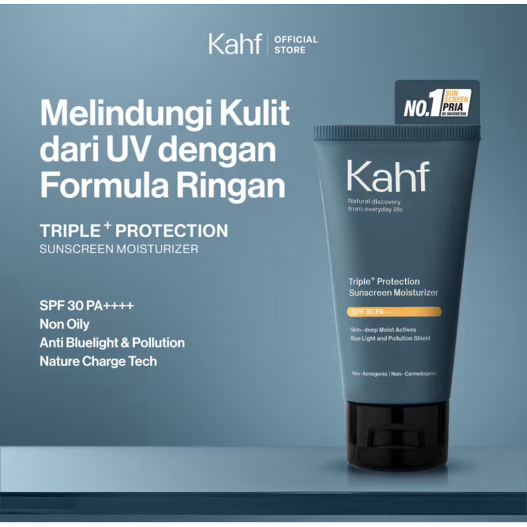 KAHF TRIPLE PROTECTION SS MOIST SPF 30