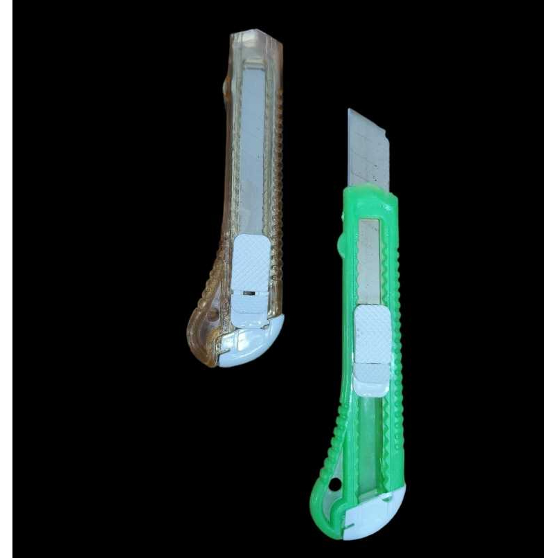 

[PCS] PISAU CUTTER BENING BADIK BD-12/CUTTER KNIFE/CUTTER TRANSPARAN READY MAKASSAR