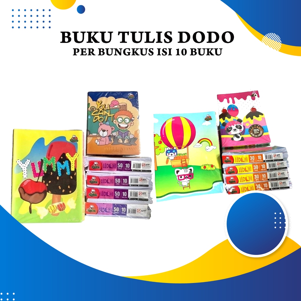 

Buku Tulis DODO – Solusi Praktis untuk Catatan Harian