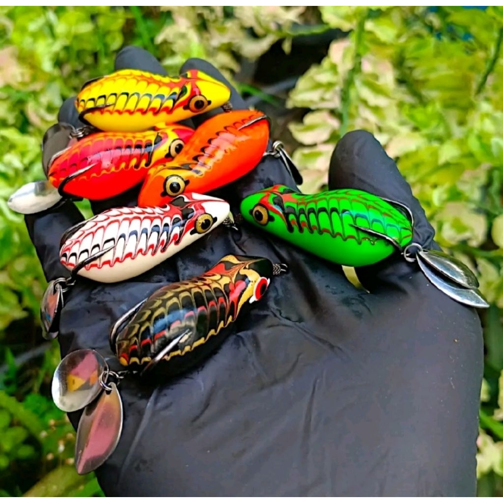 SOFFROG LJ LURE UKURAN 5CM. BERAT 8 GRAM. HOOK 3/0. UMPAN CASTING