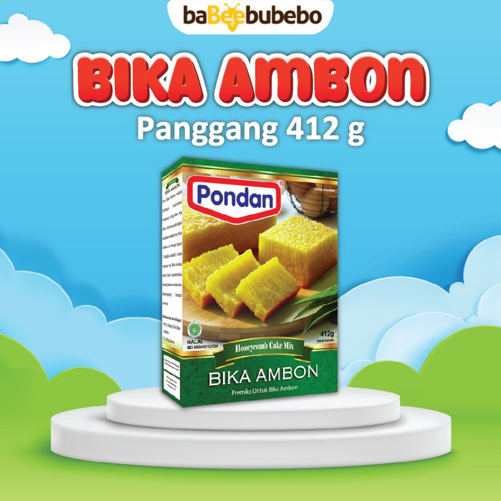 

Pondan Bika Ambon 412g