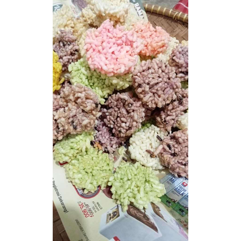 

Rengginang mini mix berat 250gr