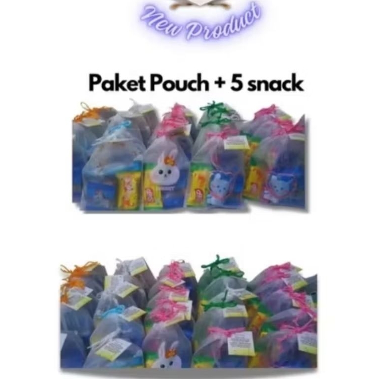 

PAKET SNACK ANAK + POUCH SERUT KARAKTER KARTUN ANAK