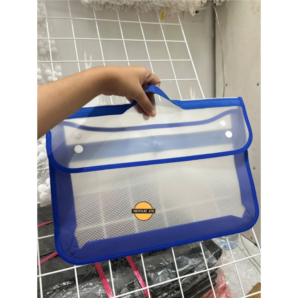 

Map kancing 2/tas dokumen tenteng BIRU