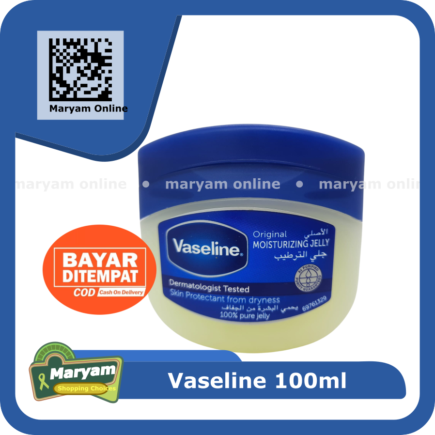 Vaseline Original Healing Jelly - Vaseline 100 ml Handbody 100% Asli Arab