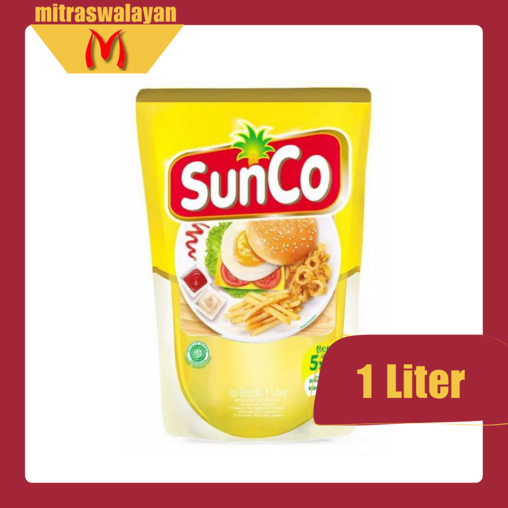 

Minyak Goreng Sunco Kemasan Refill 1 Liter