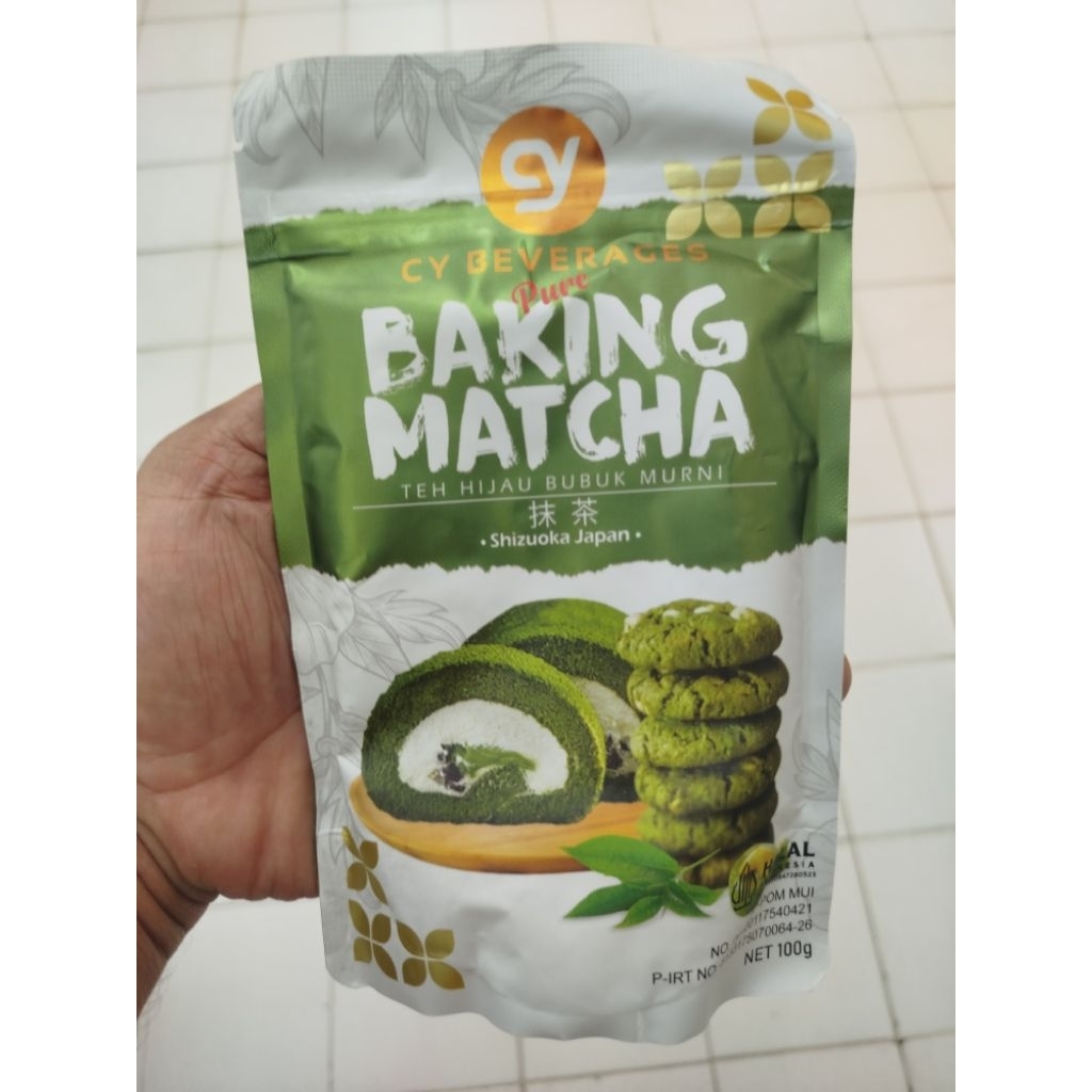 

CY PURE BAKING MATCHA POWDER 100G