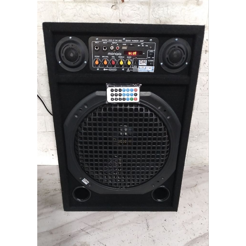 Speaker Aktif Single Wofer12Inch system Bluetooth Bass glerr