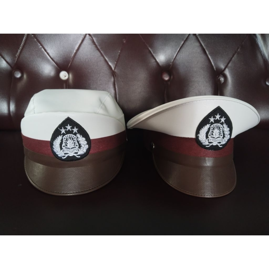 Topi polisi anak / topi polisi cilik / topi polisi anak laki laki / topi polisi anak perempuan