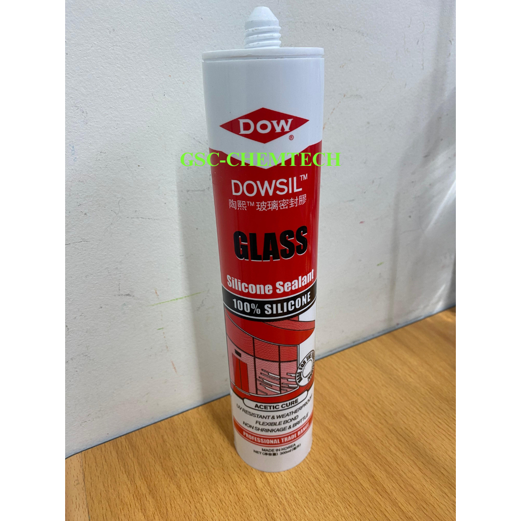 Dowsil Silicone Sealant Asam / Lem Kaca Dowsil Asam