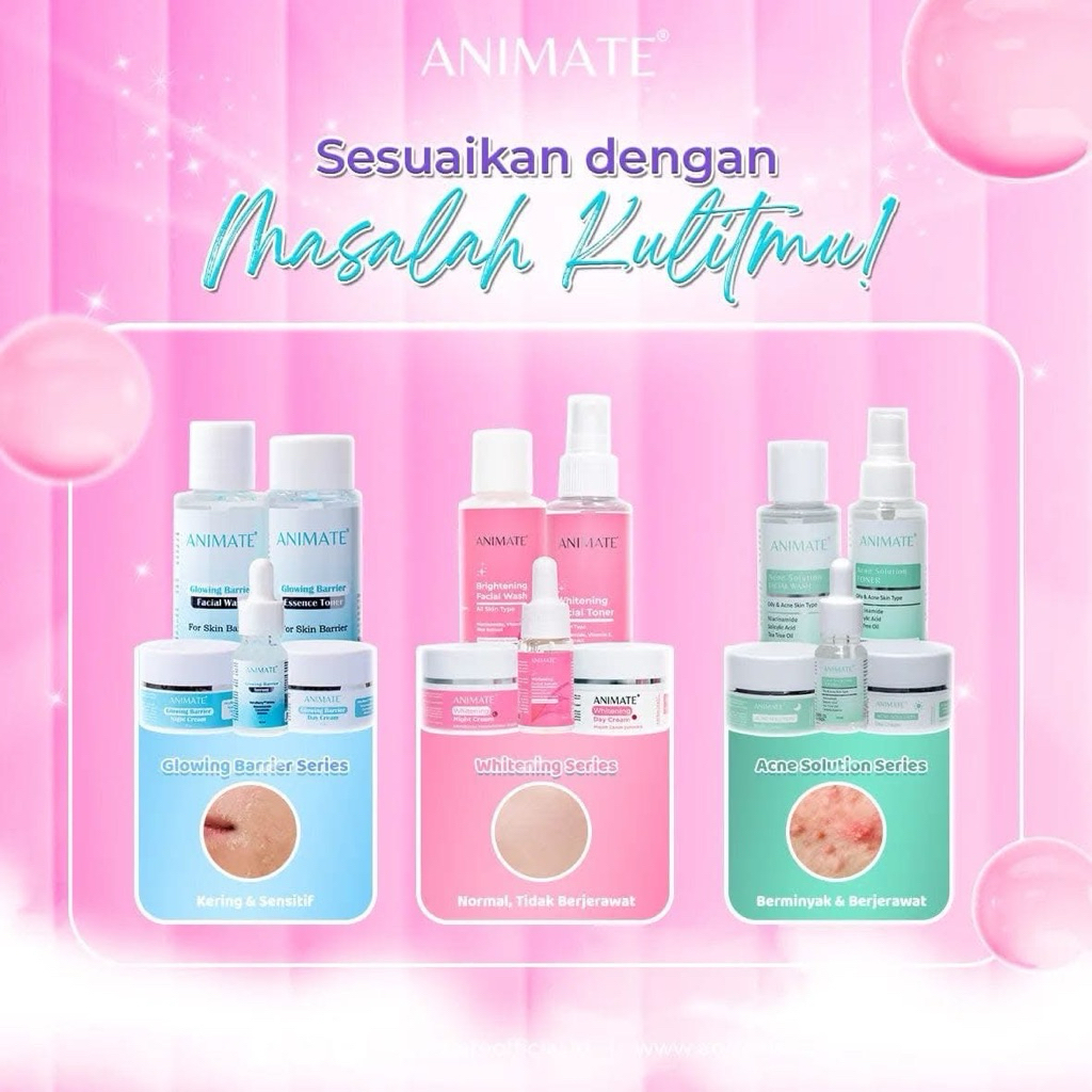 ANIMATE SKINCARE BPOM  ALL VARIAN