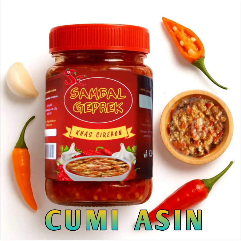 

SAMBAL GEPREK CUMI ASIN kacang pedas dower gurih mantap jeh..