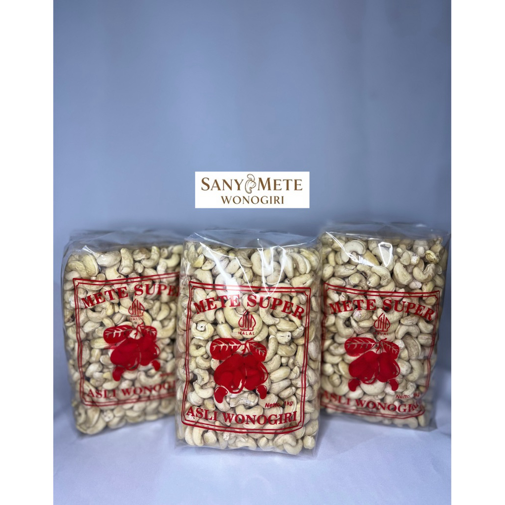 

Mete Super Mentah Asli Wonogiri 1kg – Kacang Mete Utuh Gurih Renyah | HALAL | Camilan Sehat Tanpa Pengawet Kacang Mete Mentah Super 1Kg Asli Wonogiri Kupas Bersih Putih Premium Gurih Kualitas Ekspor