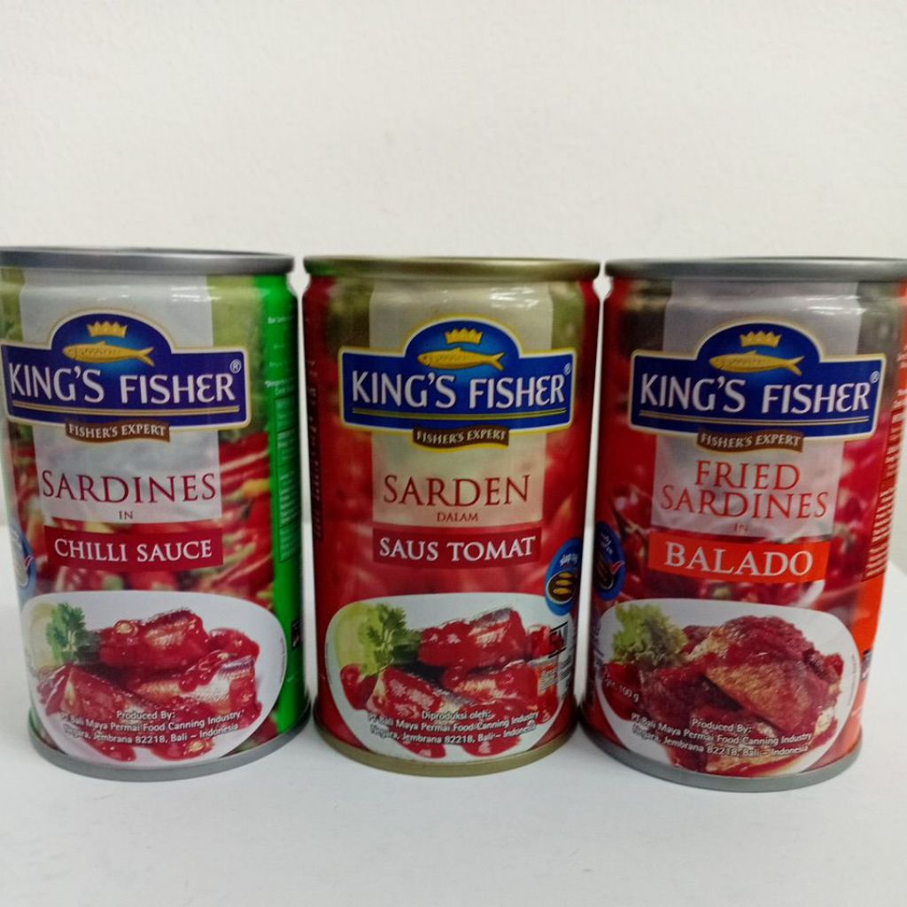 

King' Fisher Sardines, Sarden & Fried Sardines