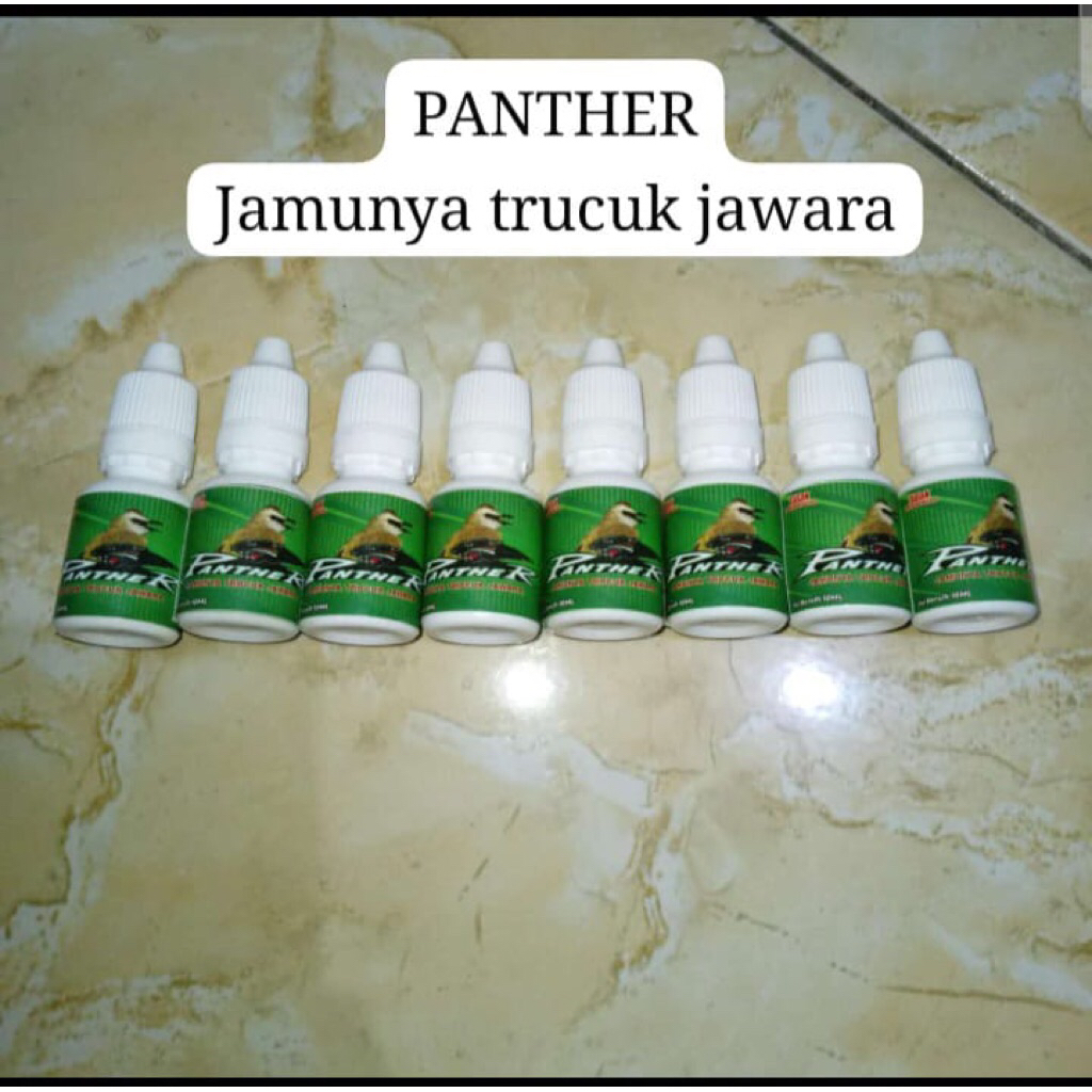 Jamu Trucuk Jawara (PANTHER) doping burung trucukan lomba
