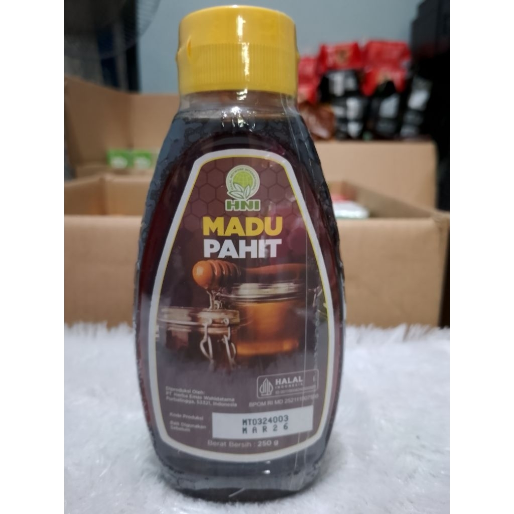 

Madu Pahit atau Madu Hitam HNI HPAI rasa getir.