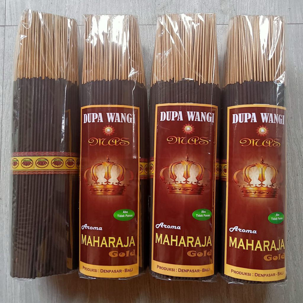Dupa wangi aroma Maharaja kilo stik dupa warna hitam dan merah