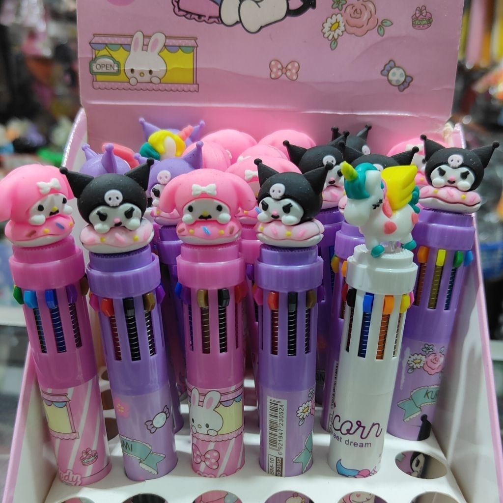 

PEN SANRIO PULPEN 10 WARNA SANRIO CETEK LUCU PEN 10 WARNA CETEK SANRIO