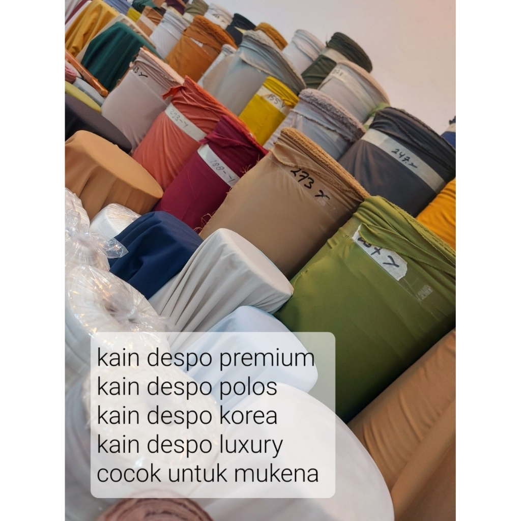 kain despo premium  - kain despo stretch  - kain despo korea - kain despo polos - kain despo meteran