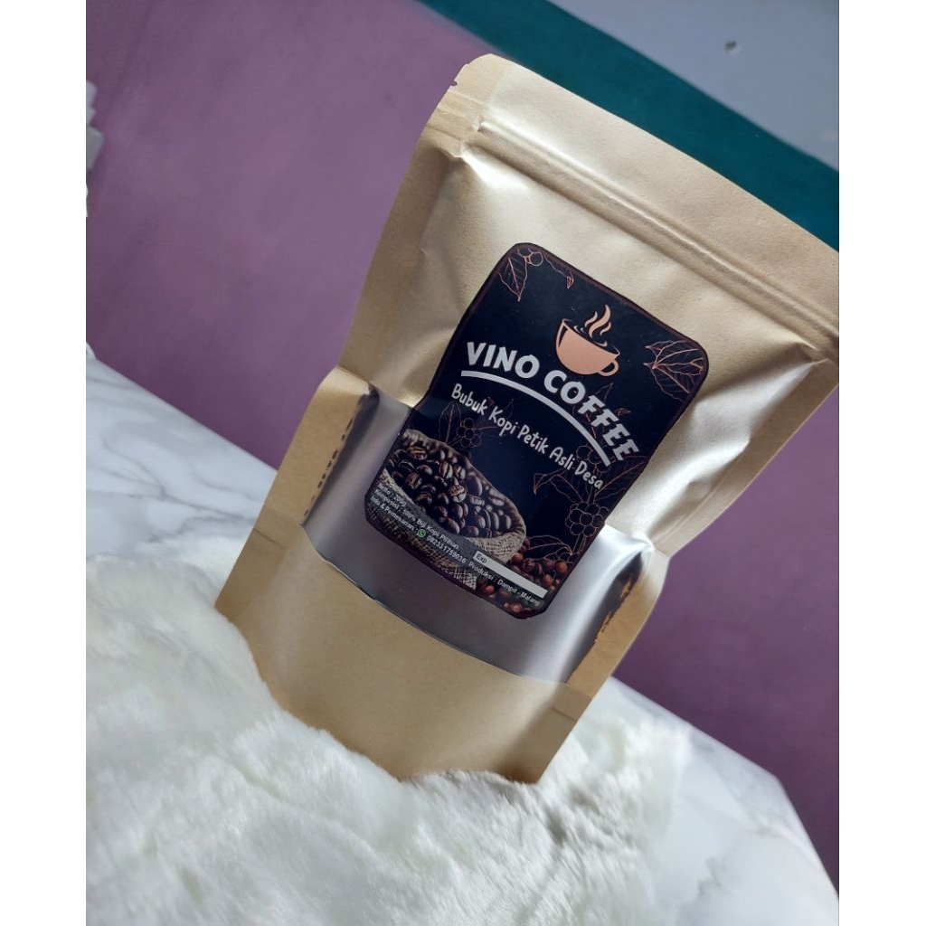 

Kopi bubuk Murni Vino Coffee berat 200gr