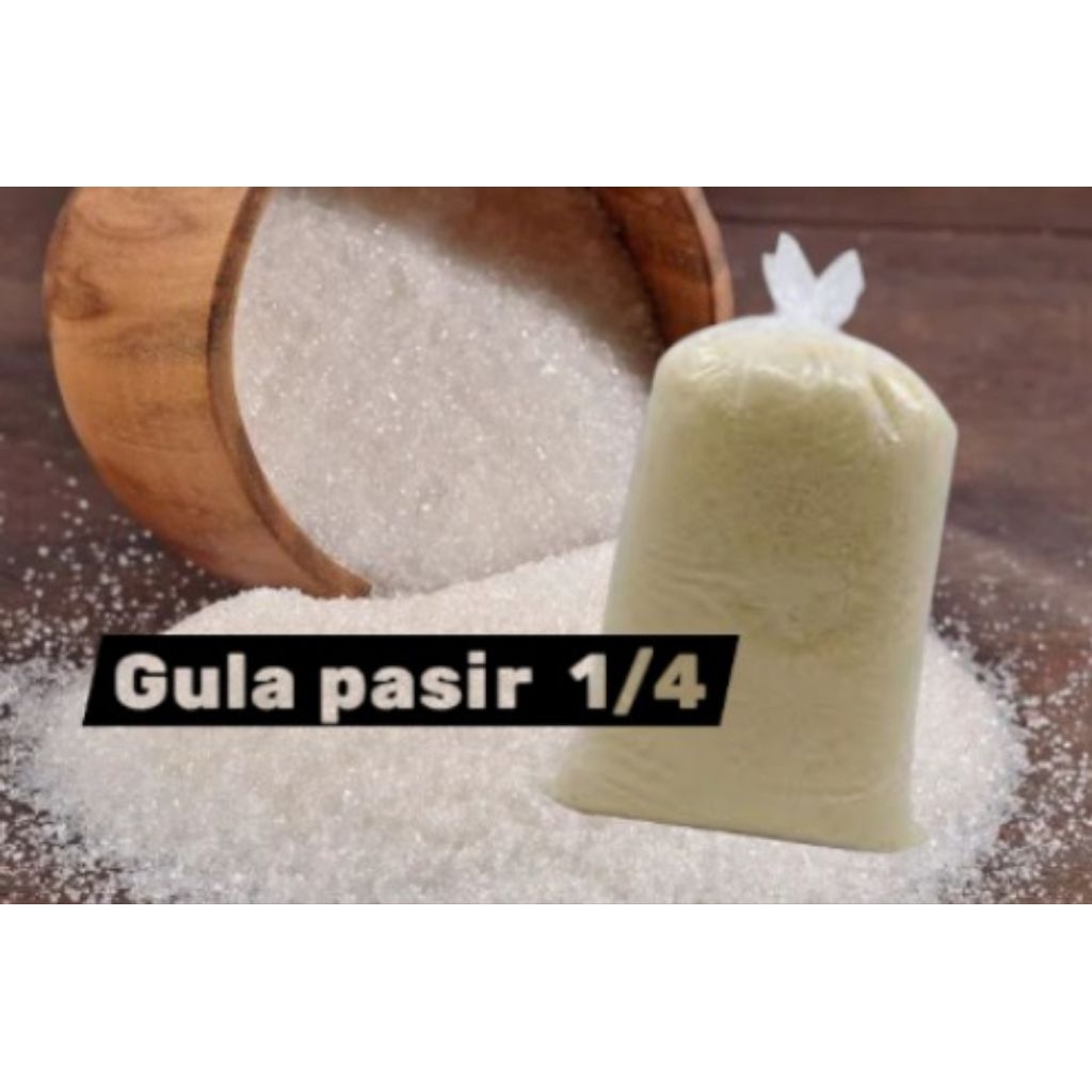 

gula pasir seperempat ecer 250gr