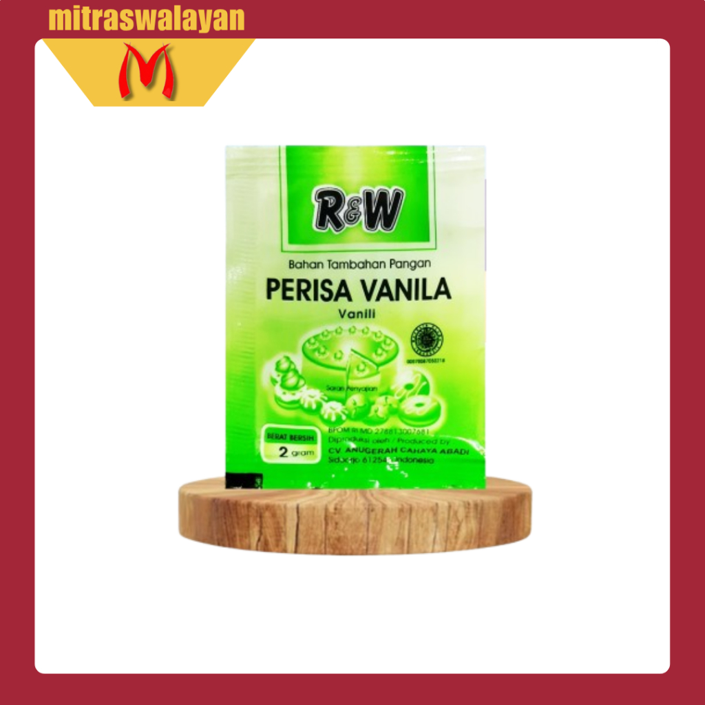 

R&W Perisa Vanila 1 Renceng isi 10 Sachet @2 gr