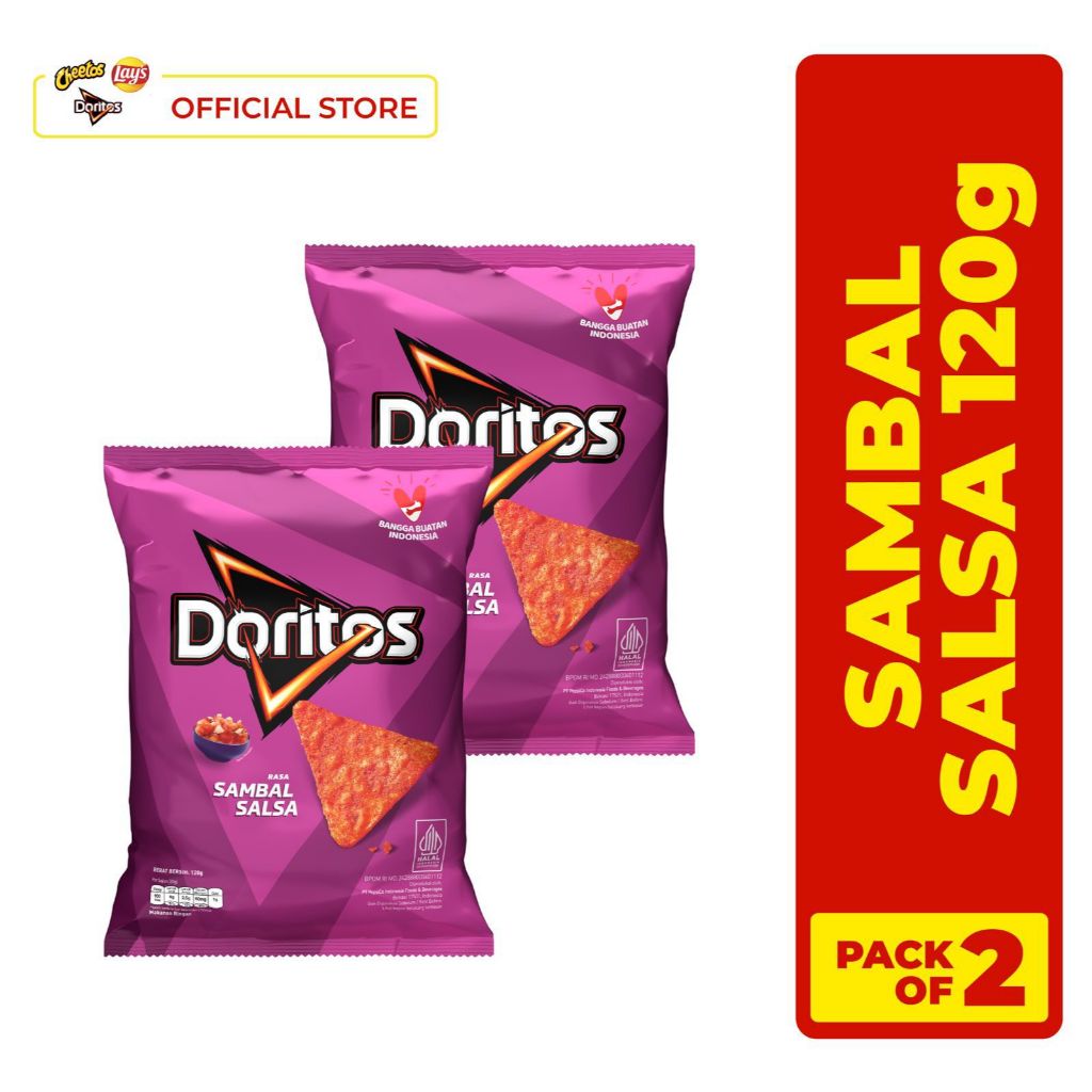 

Doritos Salsa 120gr - Pack of 2