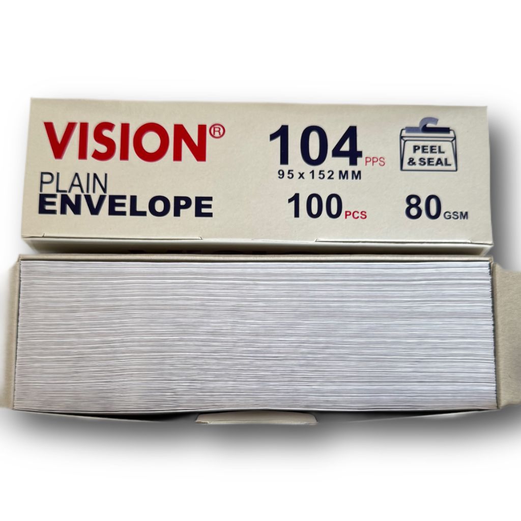 

AMPLOP PUTIH polos VISION perekat