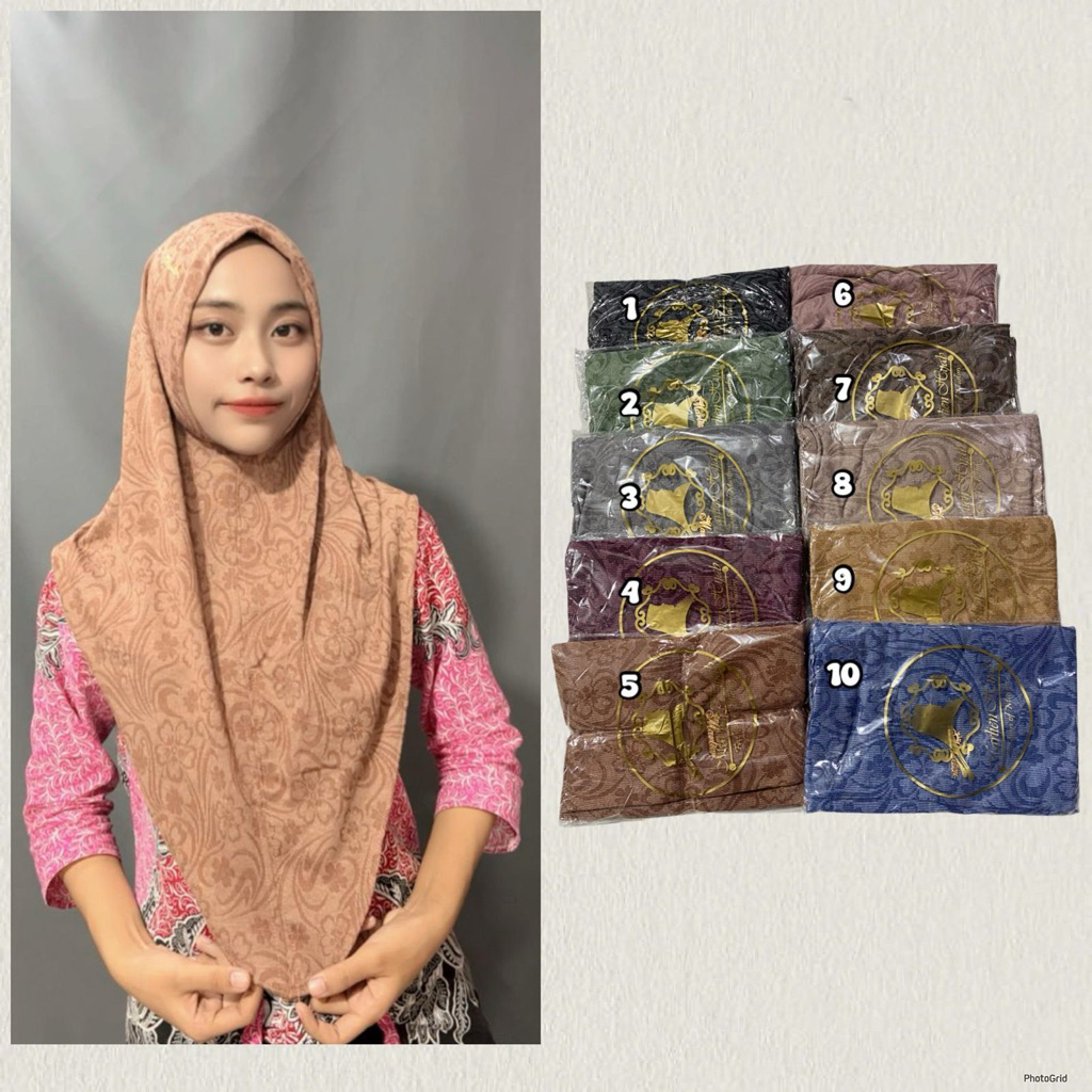 hijab langsungan knit//hijab langsungan kaos//hijab embos//hijab antem//hijab embos cantik//langsung